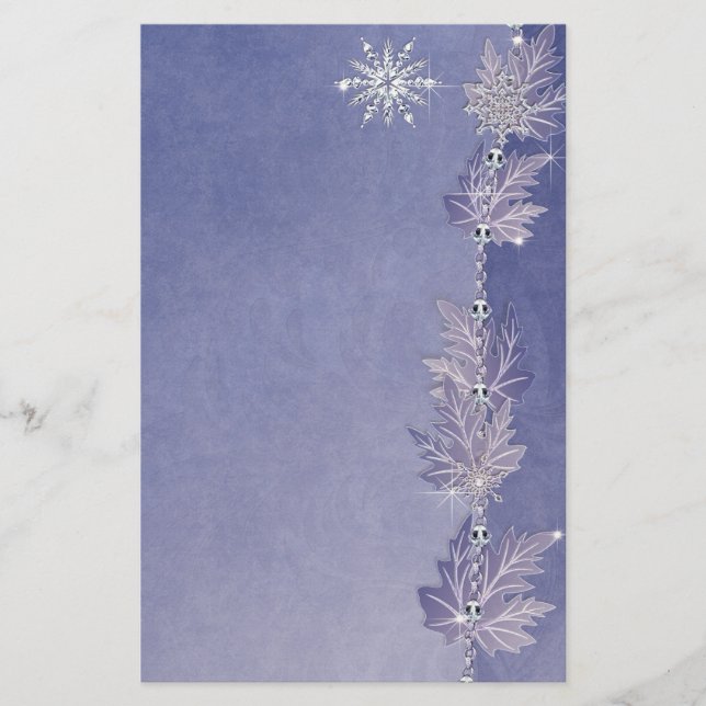 Papelaria Papel de carta de bênçãos Solstício (Frente)