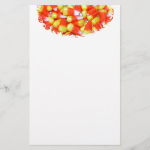 Papelaria Papel de Carta de Candy Corn