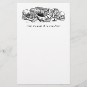 Papelaria Papel de Carta de Conhecimento e Morte