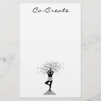 Papelaria Papel de carta de Crio