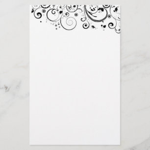 Papelaria Papel de Carta de Design Floral