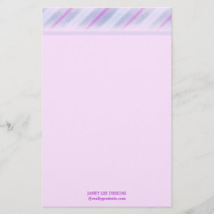 Papelaria Papel de Carta de Informações de Design Abstrato