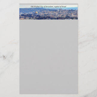 Papelaria Papel de carta de Jerusalem