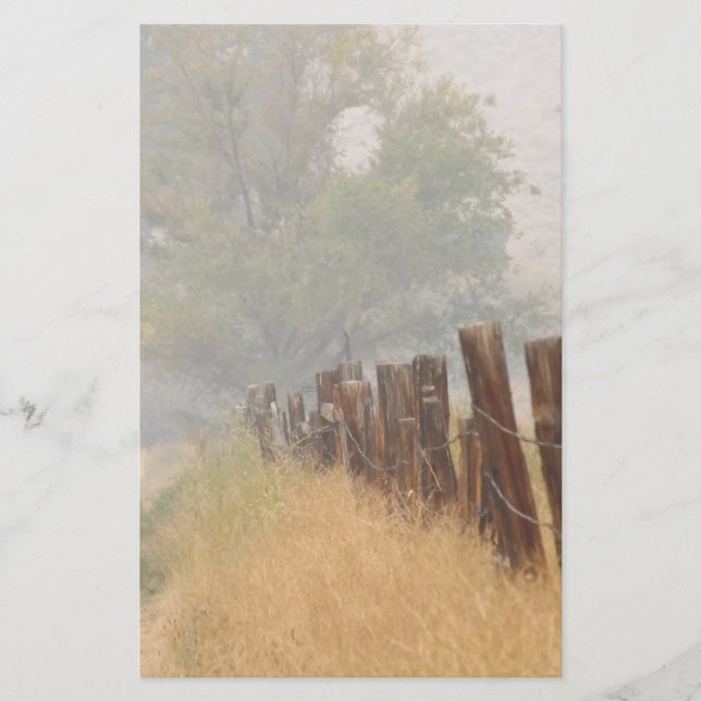 Papelaria Papel de Carta de Linha de Fronteira (Frente)