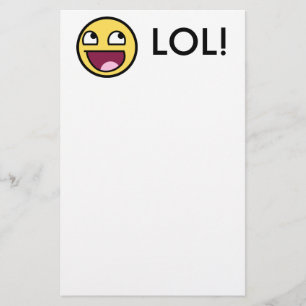 Papelaria Papel de carta de LOL