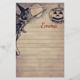 Papelaria Papel de carta de Papel de Carta Vintage Halloween