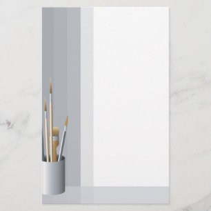 Papelaria Papel de Carta de Pincéis de Artista Fino