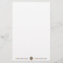 Papel de carta de Sinalizador do Orgulho Progressi