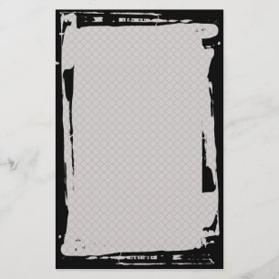 Papelaria Papel de Carta do Gótico de Fronteira de Vínculo