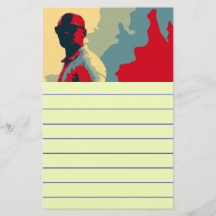 Papelaria Papel de Carta do Homem Misterioso