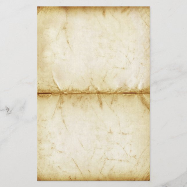 Papelaria Papel de Carta Dobrado Vintage Antigo (Frente)