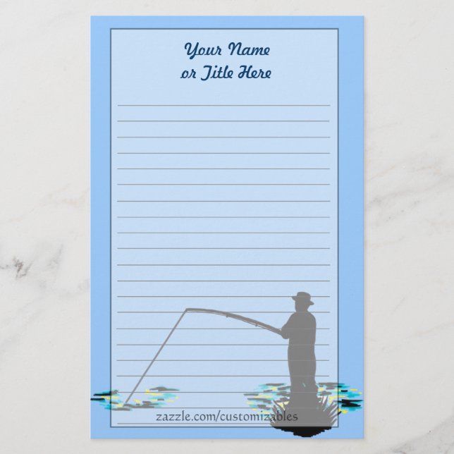 Papelaria Papel de Carta dos Pescadores (Frente)