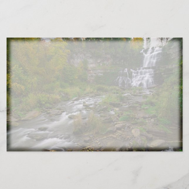 Papelaria Papel de carta em cascata (Frente)