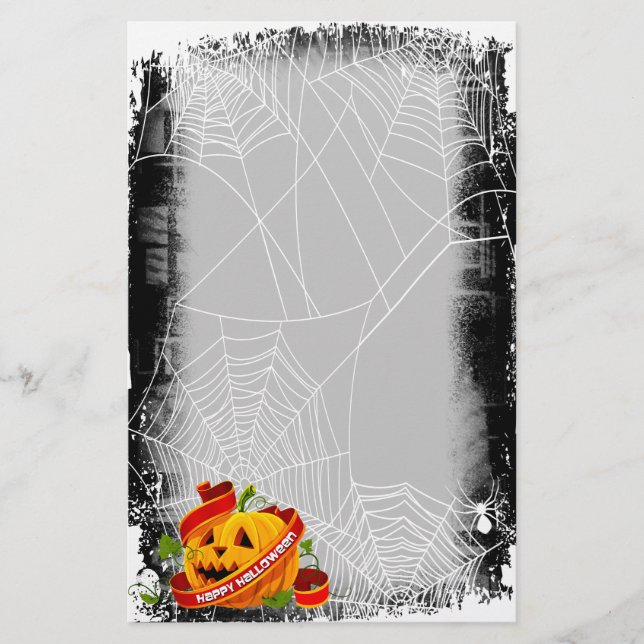 Papelaria Papel de carta Feliz Halloween 6 (Frente)