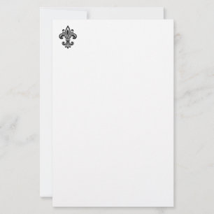 Papelaria Papel de Carta Fleur De Lis