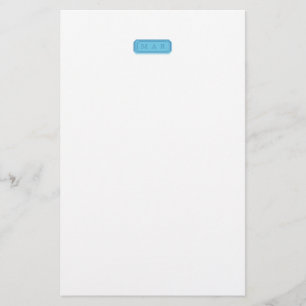 Papelaria Papel de Carta Gemstone Monograma