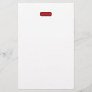 Papelaria Papel de Carta Gemstone Monograma