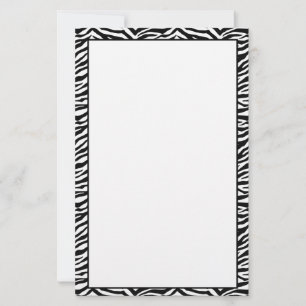 Papelaria Papel de Carta - Impressão Zebra
