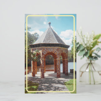 Papelaria Papel de carta Limestone Gazebo