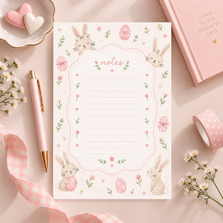 Papelaria Papel de Carta Lindos Coelhinhos de Páscoa