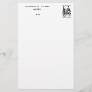 Papelaria Papel de carta maçónico