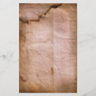 Papelaria Papel de carta manchado de água escura