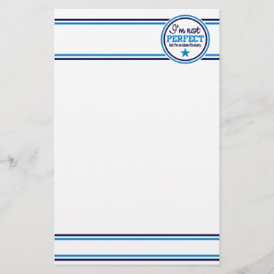 Papelaria PAPEL DE CARTA NÃO PERFEITO, personalizar