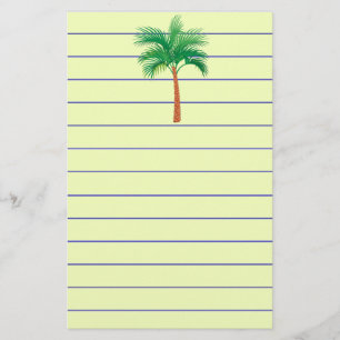 Papelaria Papel de Carta Palm Tree