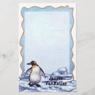 Papelaria Papel de Carta Penguin
