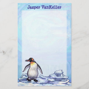 Papelaria Papel de Carta Penguin