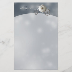 Papelaria Papel de carta personalizado Cinderella Pumpkin