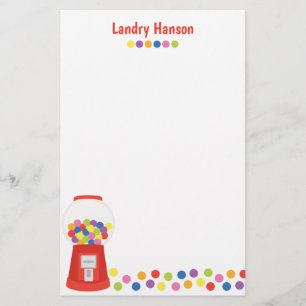 Papelaria Papel de Carta Personalizado Colorido