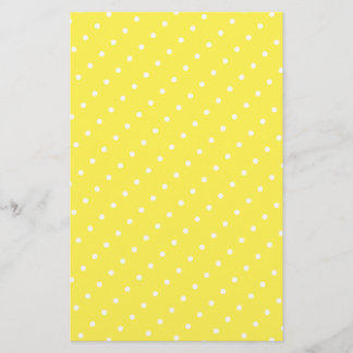 Papelaria Papel de Carta Personalizado com Pontos Brancos
