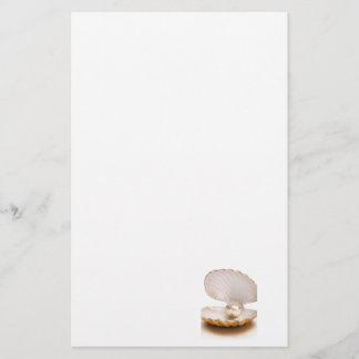 Papelaria Papel de carta, personalizável, pérolas de papel d