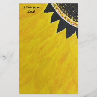 Papelaria Papel de carta Sunny Sunflower