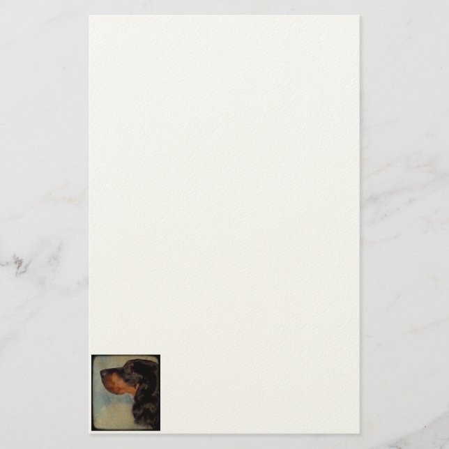 Papelaria Papel de carta Sweet Gordon (Frente)
