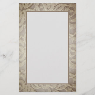 Papelaria Papel de Carta Vintage Lace Casado