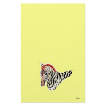 Papel de carta/Zebra