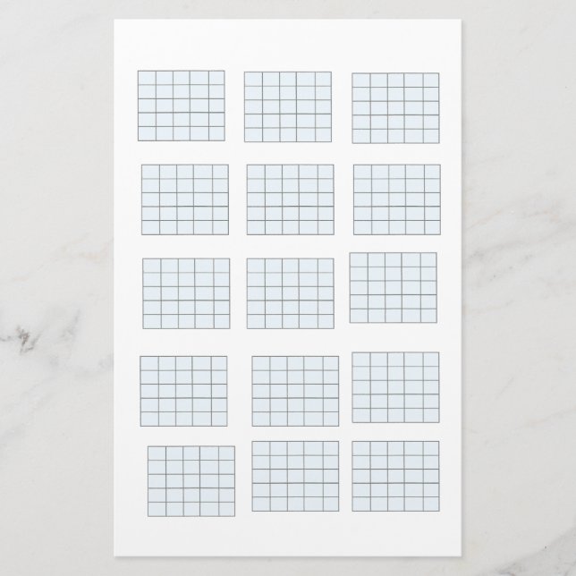 Papelaria Papel de Corda de Violão (Frente)