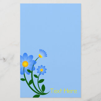 Papelaria Papel de Design de Flor