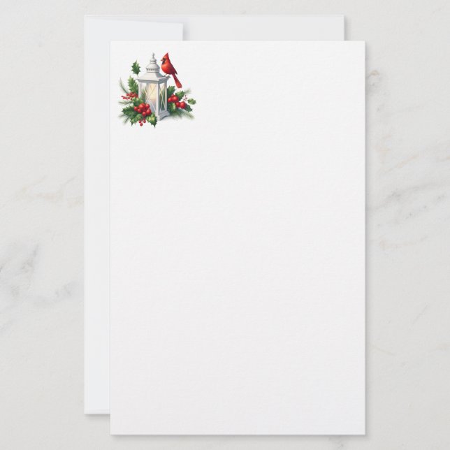 Papelaria Papel de Escritório para Férias de Natal (Frente)