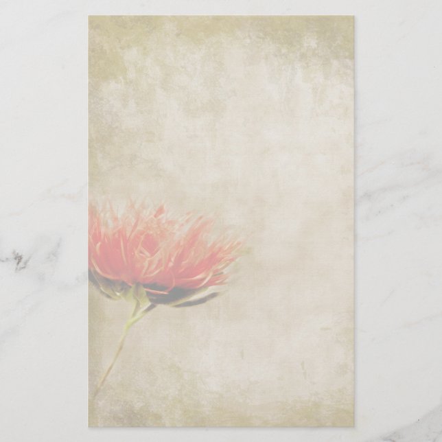 Papelaria Papel de nota da dália (Frente)