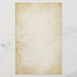 Papelaria Papel de nota envelhecido do estilo do vintage