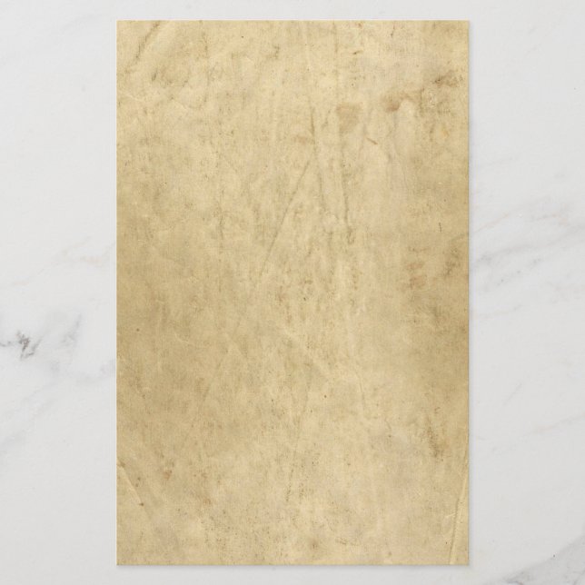 Papelaria Papel de pergaminho de vinhagem (Frente)