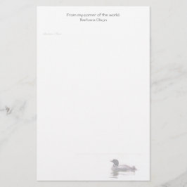 Papelaria Papel do mergulhão-do-norte: