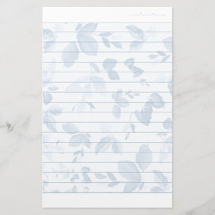 Papelaria Papel em Linha com Papel de carta Floral
