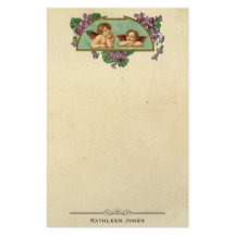 Papel feito sob encomenda do vintage da arte | do