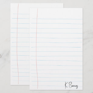 Papelaria Papel Vinculado à Mão