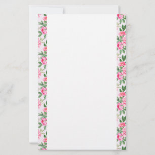 Papelaria Papelaria, Peônias Rosa-Rosa-Papel