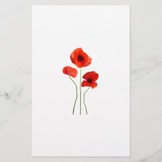 Papelaria papoila - poppy (Frente)